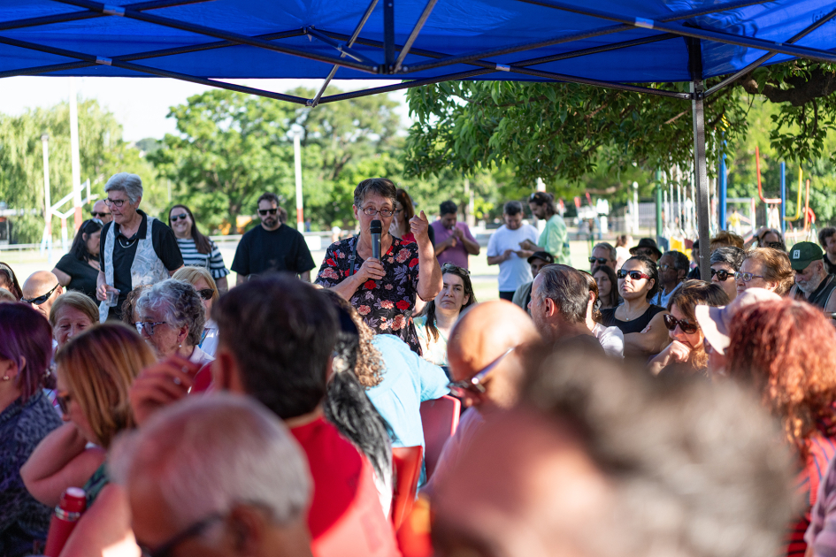 Inauguración del Centro de Desarrollo Comunitario en Tres Ombúes. Inauguración del Centro de Desarrollo Comunitario en Tres Ombúes.