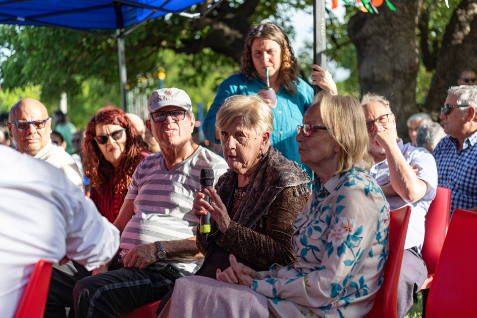 Inauguración del Centro de Desarrollo Comunitario en Tres Ombúes. Inauguración del Centro de Desarrollo Comunitario en Tres Ombúes.