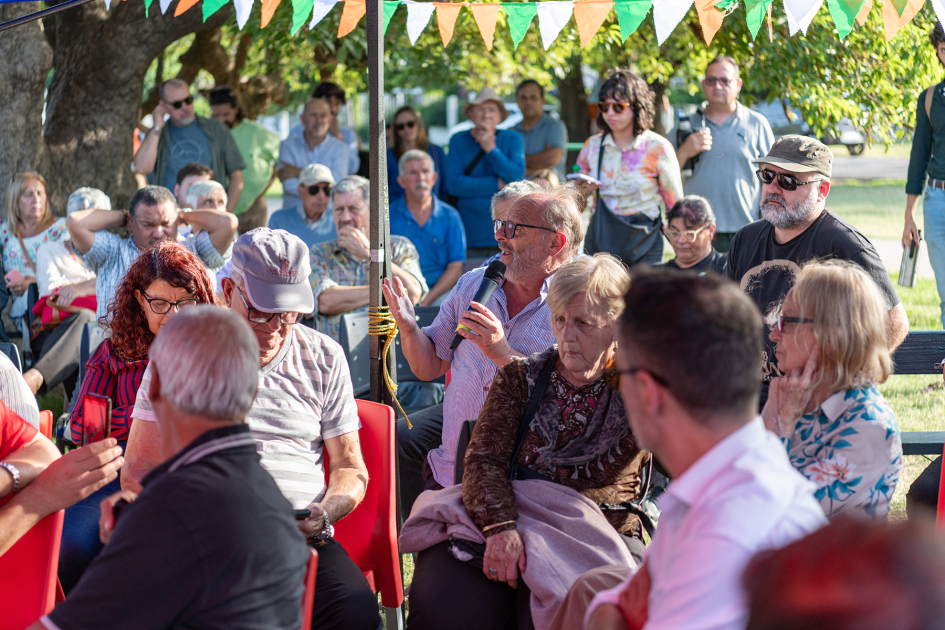Inauguración del Centro de Desarrollo Comunitario en Tres Ombúes. Inauguración del Centro de Desarrollo Comunitario en Tres Ombúes.