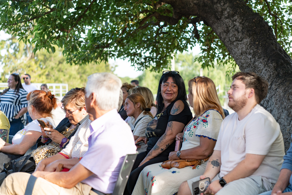 Inauguración del Centro de Desarrollo Comunitario en Tres Ombúes. Inauguración del Centro de Desarrollo Comunitario en Tres Ombúes.