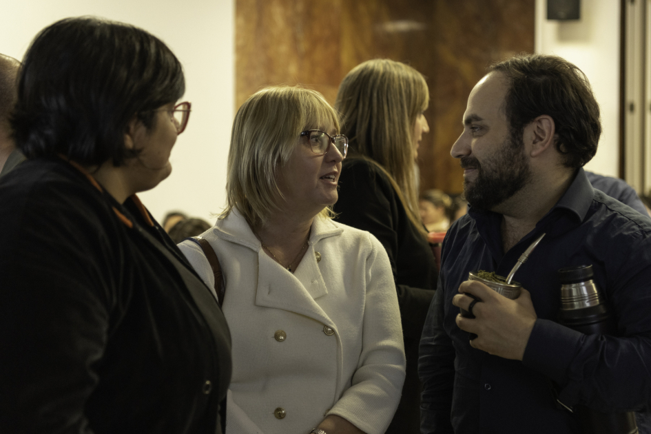 Virginia Cardozo, Cristina Lustemberg, Gonzalo Civila