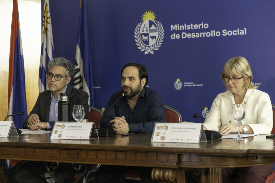 Francisco Benavides, Gonzalo Civila, Cristina Lustemberg