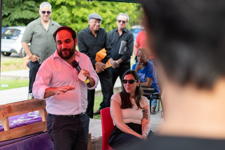 Inauguración del Centro de Desarrollo Comunitario en Tres Ombúes. Inauguración del Centro de Desarrollo Comunitario en Tres Ombúes.