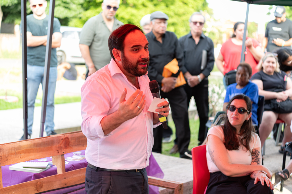 Inauguración del Centro de Desarrollo Comunitario en Tres Ombúes. Inauguración del Centro de Desarrollo Comunitario en Tres Ombúes.