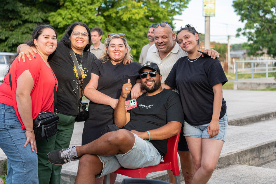 Inauguración del Centro de Desarrollo Comunitario en Tres Ombúes. Inauguración del Centro de Desarrollo Comunitario en Tres Ombúes.
