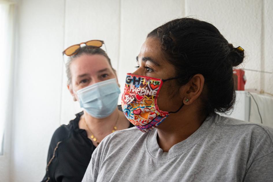 Viviendas con Apoyo Detalle de rostro de usuaria de vivienda