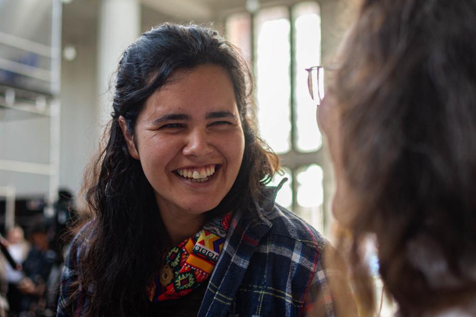 Representante de organización de jóvenes rurales