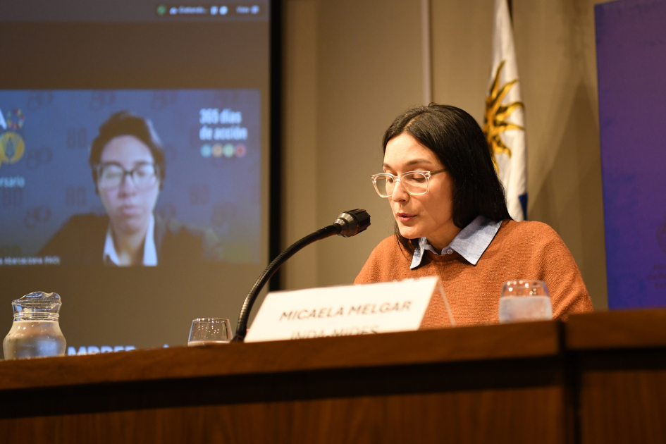 Micaela Melgar, directora del INDA.
