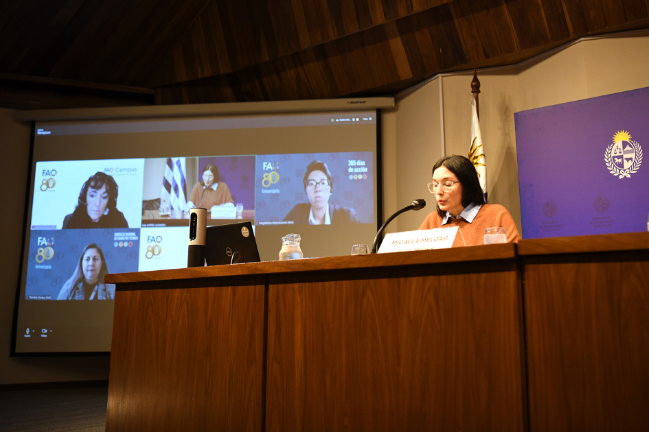 Micaela Melgar, directora del INDA.