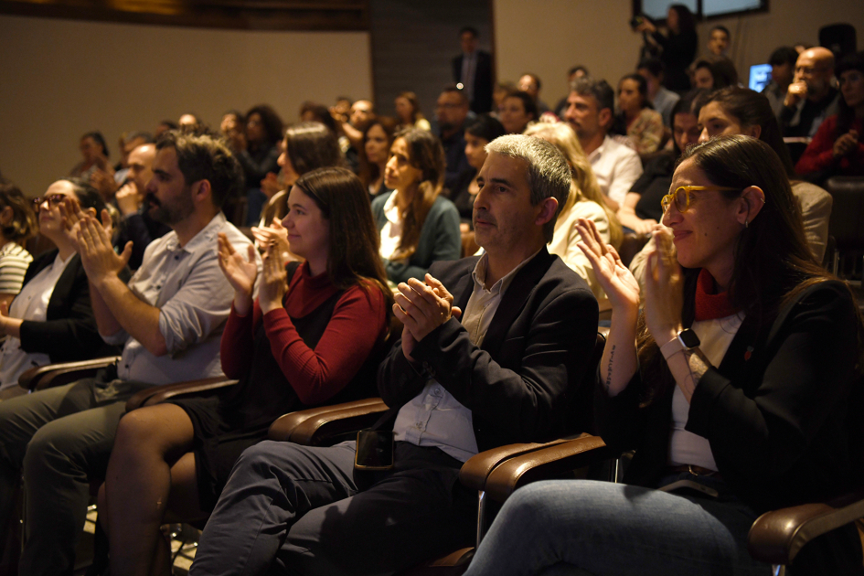 Público presente en el lanzamiento.