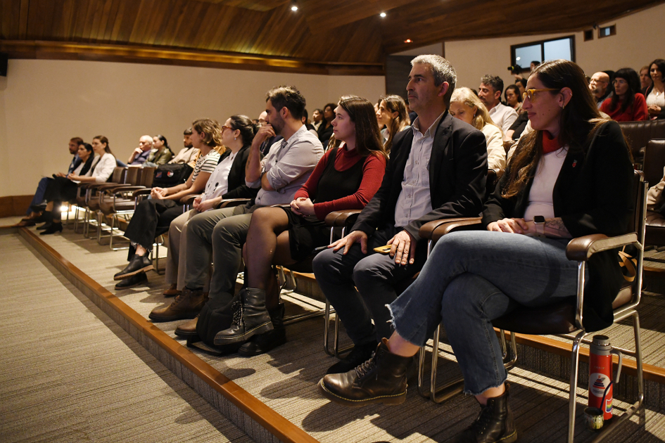 Público presente en el lanzamiento.