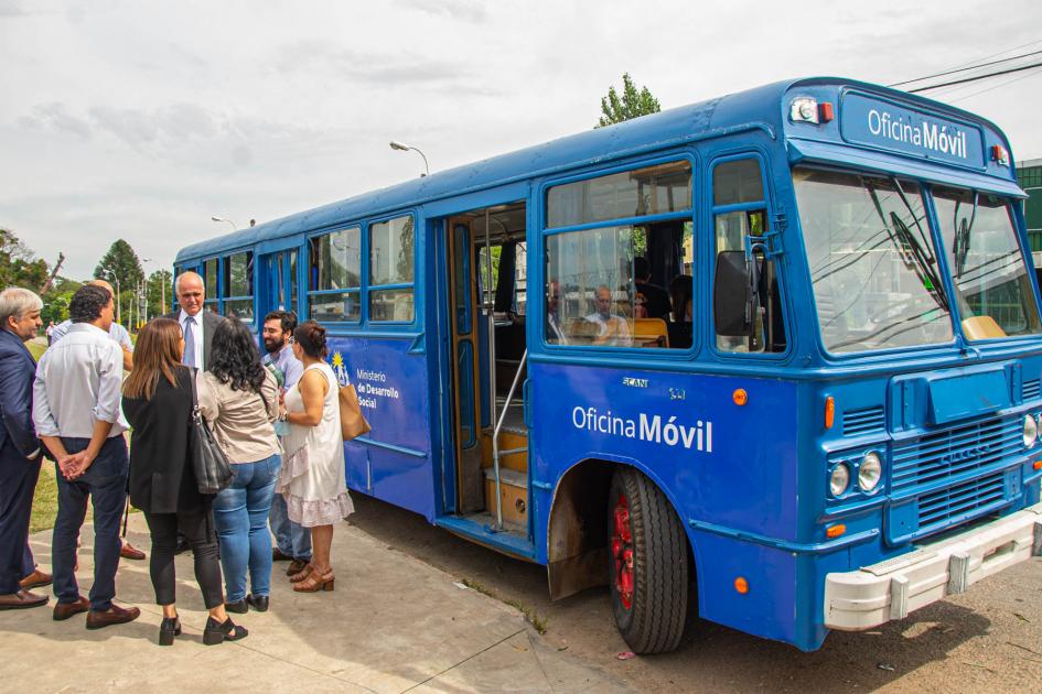 Oficina móvil de Montevideo ubicada en Mendoza e Instrucciones Oficina móvil de Montevideo ubicada en Mendoza e Instrucciones