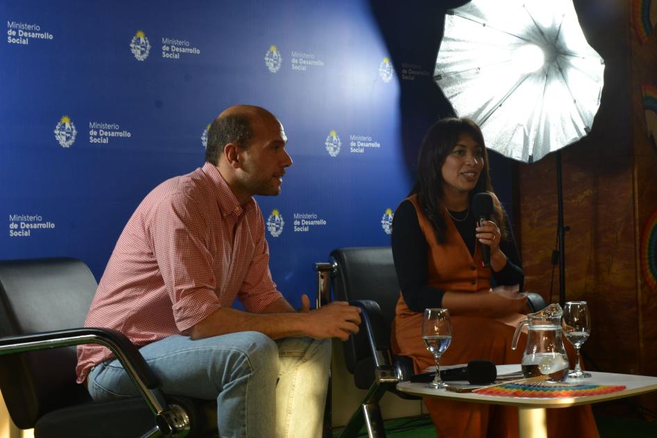 Ministro Martín Lema y gerenta Rosa Méndez Ministro Martín Lema y gerenta Rosa Méndez
