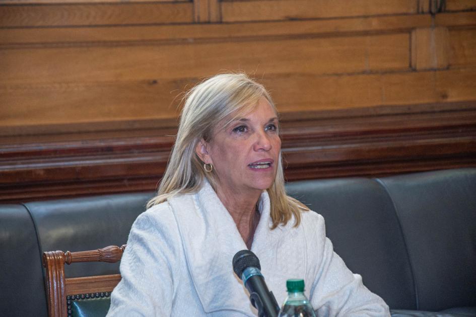 Vicepresidenta de la república haciendo uso de la palabra Vicepresidenta de la república haciendo uso de la palabra