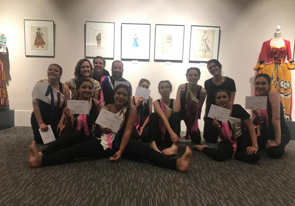 Muestra Territorios de la Danza 2019 Grupo de jóvenes de Durazno, TDA