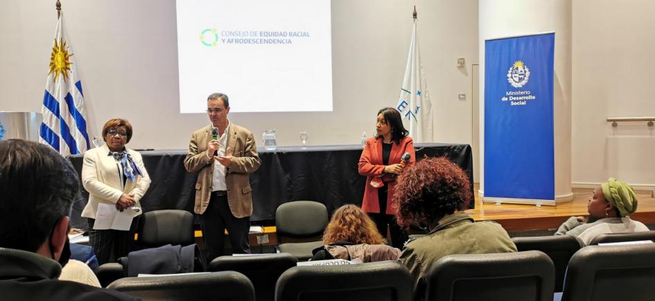 Apertura de la sesión del del Consejo Nacional de Equidad Racial y Afrodescendencia. 