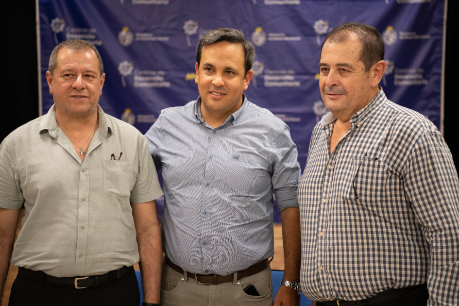 Inauguración del Centro de Desarrollo Comunitario en Villa Constitución.