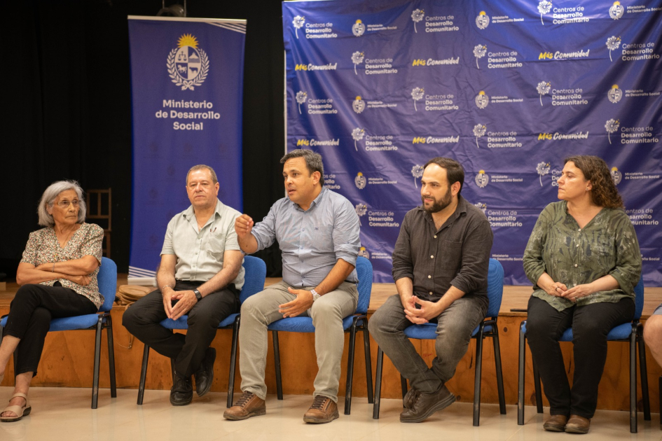 Inauguración del Centro de Desarrollo Comunitario en Villa Constitución.