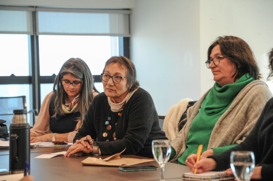 Reunión en Torre Ejecutiva por violencia vicaria.