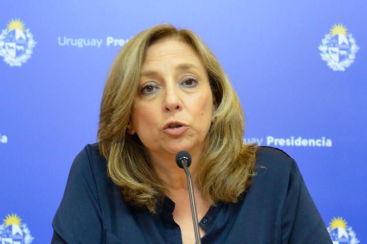 Mónica Bottero realizando declaraciones Mónica Bottero realizando declaraciones