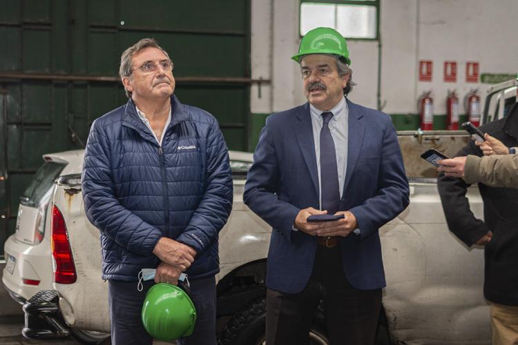 Ministro de Ganadería y subsecretario de Desarrollo Social agradecen a los productores Ministro de Ganadería y subsecretario de Desarrollo Social agradecen a los productores