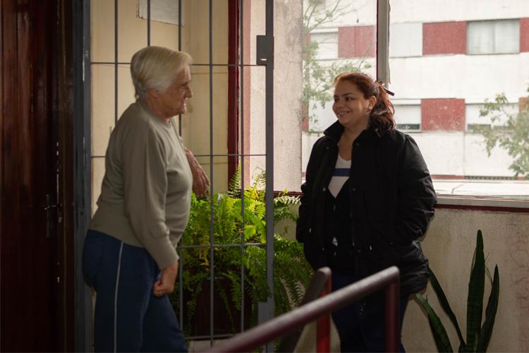 Paola y su vecina