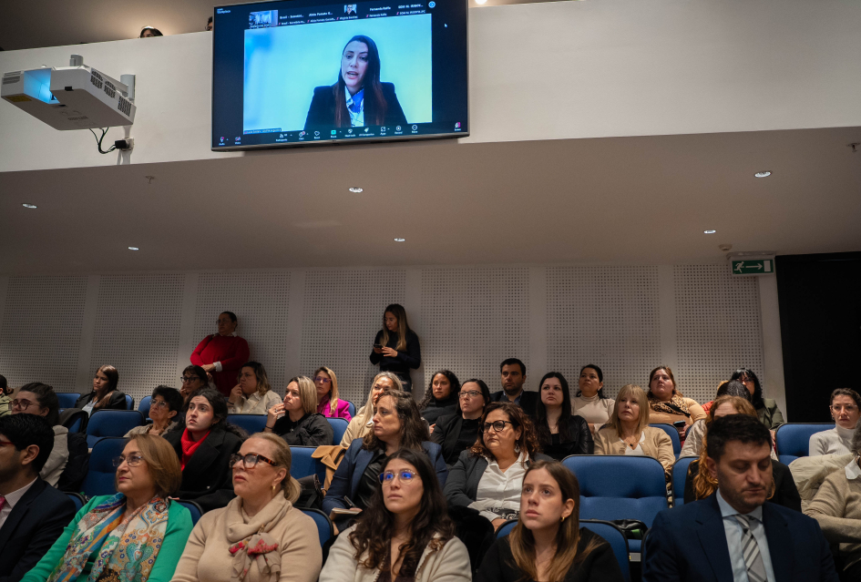 Público asistente durante el el seminario regional. Foto: Comunicación Mercosur.
