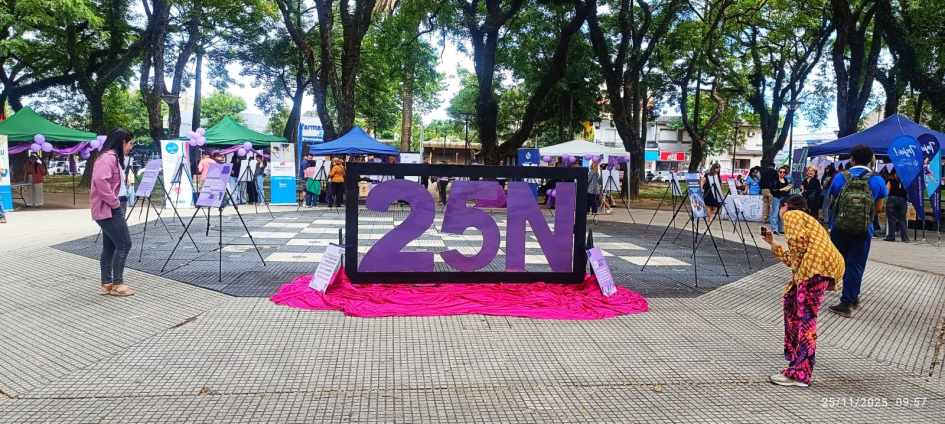 Actividad en el marco del 25-N 2025 en Tacuarembó Actividad en el marco del 25-N 2025 en Tacuarembó