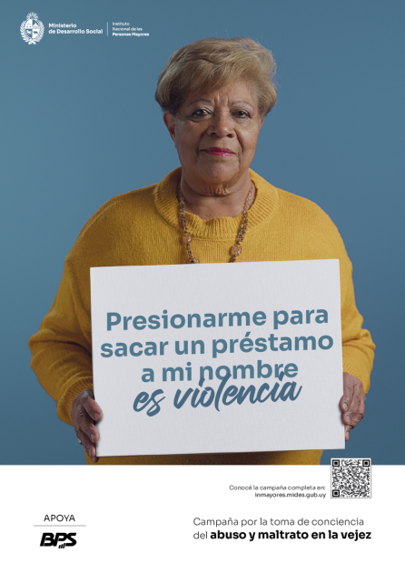 Presionarme para sacar un préstamo a mi nombre. .