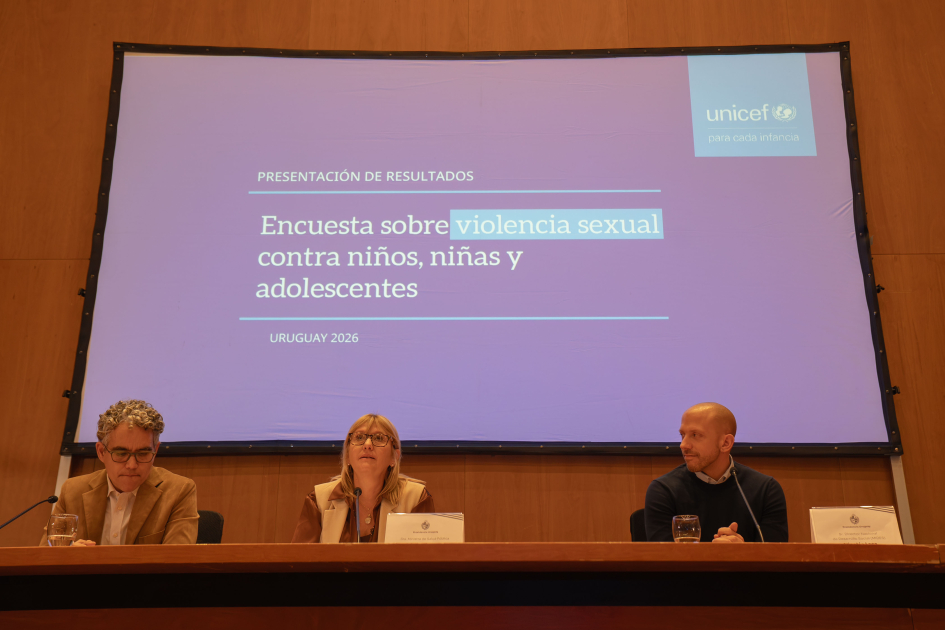 Presentación encuesta sobre violencia sexual contra niños y adolescentes