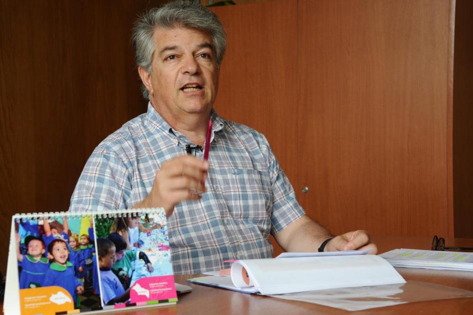 Pablo Mazzini, director de Uruguay Crece Contigo