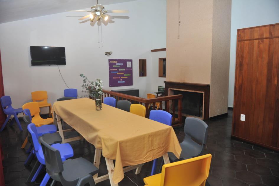 Comedor del centro (Foto: Presidencia) Comedor del centro (Foto: Presidencia)