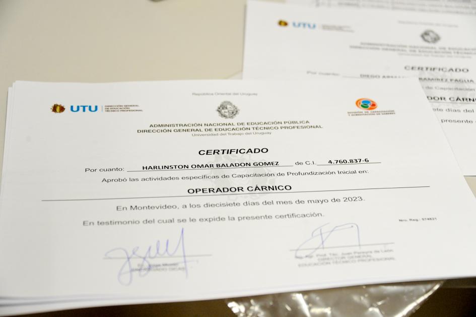 Fuente: Presidencia Certificado