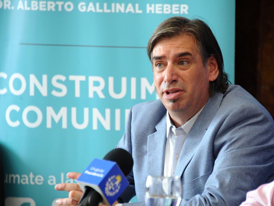 Juan Pablo Delgado, presidente de Mevir Juan Pablo Delgado, presidente de Mevir