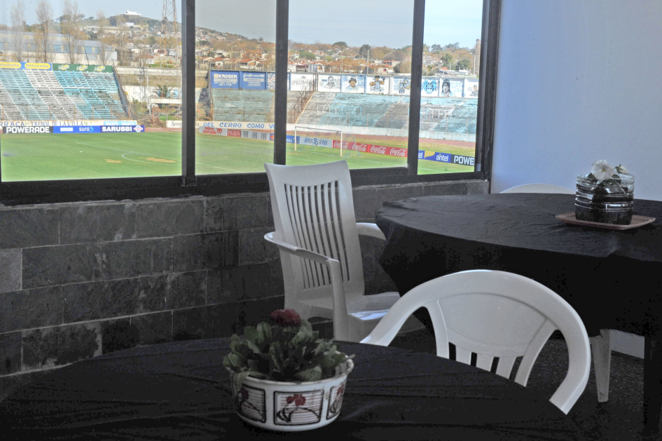 Nuevo refugio en estadio Tróccoli del Cerro.