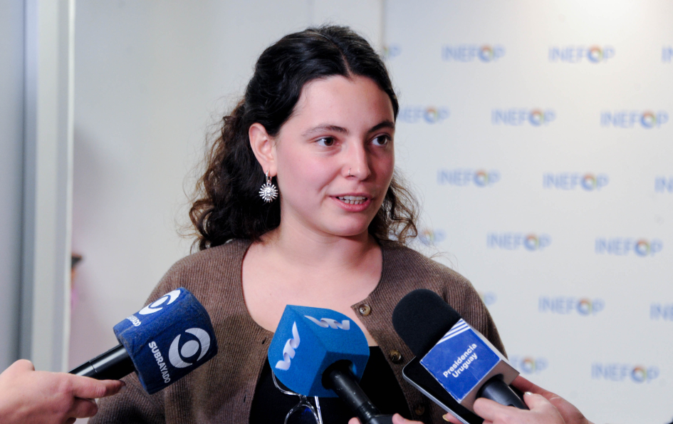 Eugenia Godoy, directora del INJU. Foto: Presidencia. Eugenia Godoy, directora del INJU.