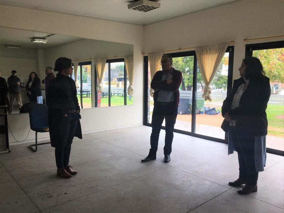 Espacio de Fortalecimiento Educativo Recorrida de autoridades por Espacio de Fortalecimiento Educativo