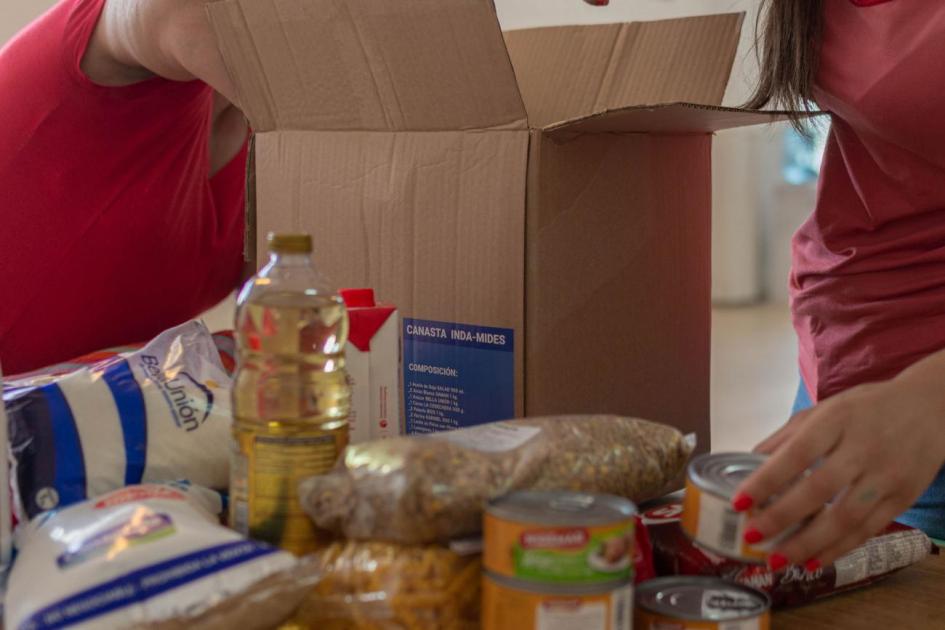 Alimentación por 2 meses para interior del país