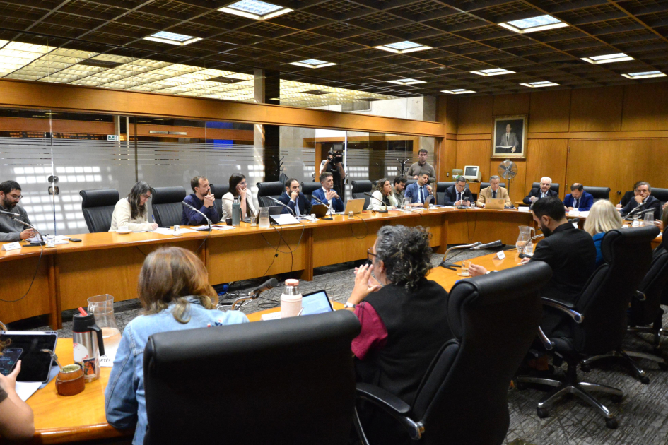 Autoridades del ministerio en comparecencia ante comisión de Diputados