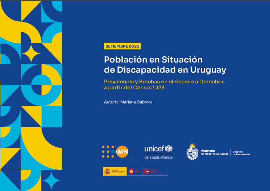 Población en Situación de Discapacidad en Uruguay Portada de la publicación Población en Situación de Discapacidad en Uruguay