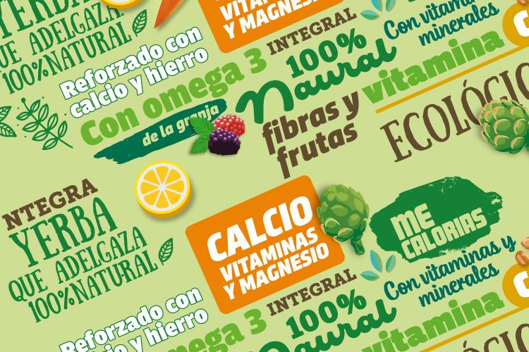Mensajes publicitarios sobre alimentación Mensajes publicitarios ficticios