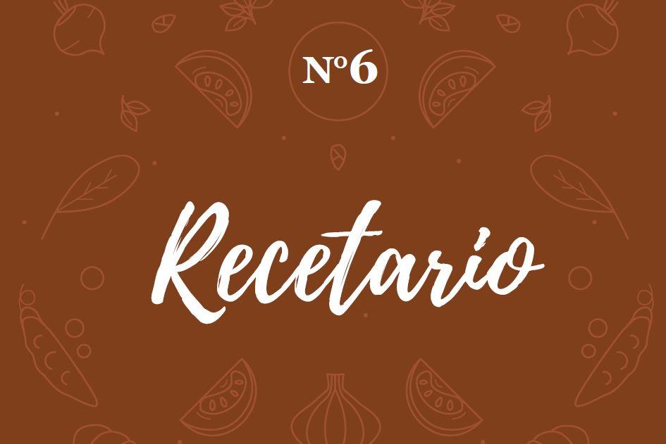 Recetario Nº 6