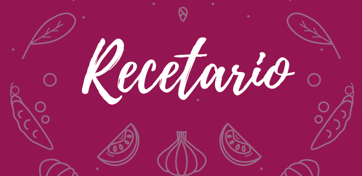 Portada del recetario N° 4 Recetario N° 4