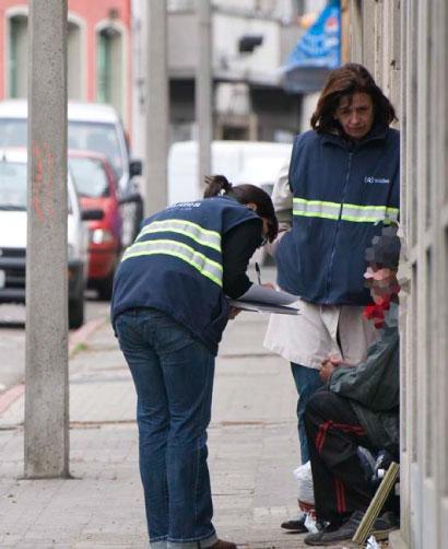 Atención a personas calle