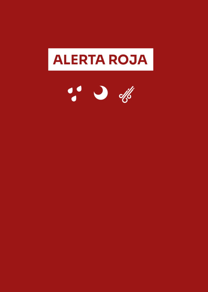 Alerta Roja por frío extremo