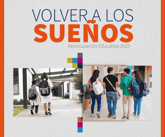 Banner "Volver a los sueños". Banner de la campaña de la estrategia.