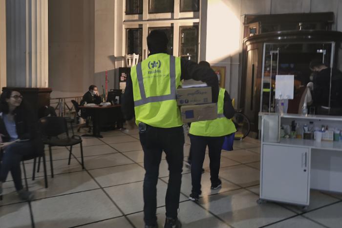 Equipo de relevamiento de personas en situación de calle