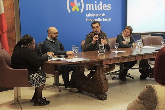 Presentación de nuevo acuerdo con el CRAM Mesa de autoridades