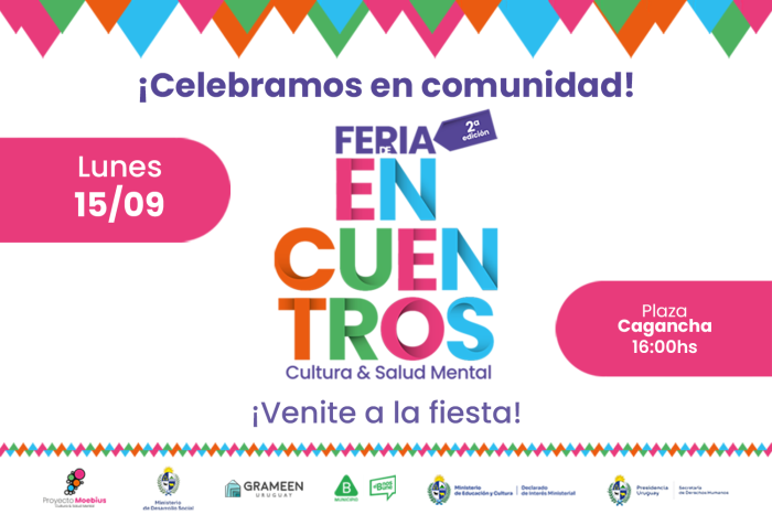 invitación Feria Cultura y Salud Mental