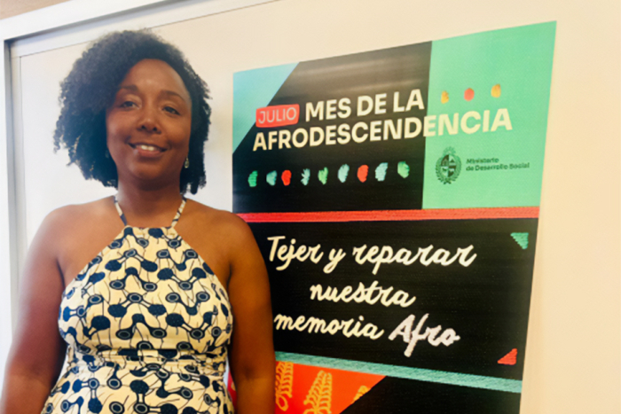 Jacquelin Dos Santos, coordinadora de la secretaría técnica del Plan Nacional de Equidad Racial Jacquelin Dos Santos, coordinadora de la secretaría técnica del Plan Nacional de Equidad Racial